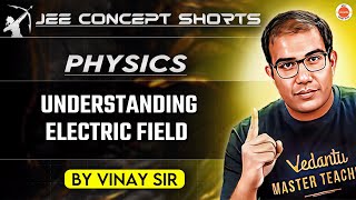 JEE Physics 2025  Electric Field Simplified  Vinay Sir [upl. by Eetnwahs]