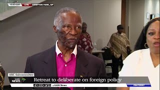 ANC SubCommittee  Former President Thabo Mbeki weighs in on elections in Mozambique and Botswana [upl. by Jocelyne]