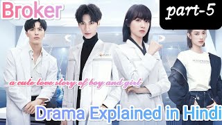 Part6brokerDrama explained in hindichinese drama explained in hindi [upl. by Ahsenyt35]