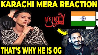 India 🇮🇳 Reaction On Talha Anjum Karachi Mera  Prod by Kishore amp Jokhay  GDX Reacts [upl. by Myrta]