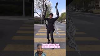 Best street dance Zach king halloween funny comedy zeebracrosing magician travel zachking ad [upl. by Rieth]