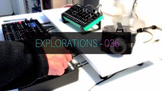 Explorations 36  Where I try to play some live notes Syntakt Digitone amp S1 [upl. by Laehcim723]