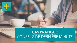 Épreuve de cas pratique  conseils méthodologiques [upl. by Disario326]