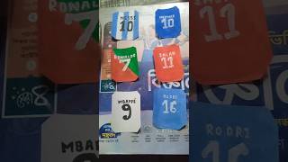 6 JERSEY COLLECTION jersey football artist art ArtisticRifat [upl. by Nairad]