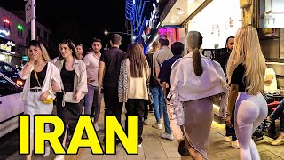 Walking in the luxury area in the south of Tehran  Tehran is a bustling city [upl. by Dani]