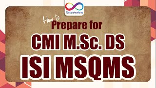 How to Prepare for CMI MSc DS amp ISI MSQMS Entrance in 2024  Cheenta Statistics [upl. by Nogras]