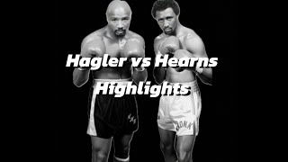 Marvin Hagler vs Thomas Hearns highlights [upl. by Joub]