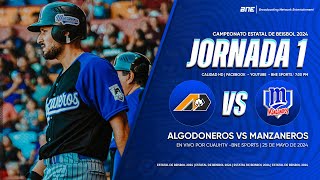 ¡Game1 Algodoneros vs Manzaneros HD😎 [upl. by Asirem]