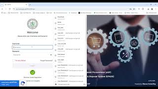 Supplier Registration and ebidding in PPRA  EPADS EPAK Acquisition and Disposal System [upl. by Yob]