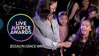 JESSALYN GRACE WRITES STORIES 💗 LIVE JUSTICE AWARDS [upl. by Varion]