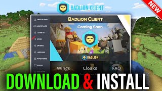 How To Install Badlion Client For Minecraft  Full Guide [upl. by Franciskus]