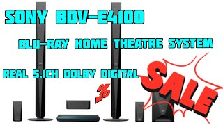 Sony BDVE4100 Real 51ch Dolby Digital Tall boy Bluray Home Theatre SystemLess Usedsale sony [upl. by Stuppy]