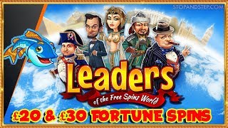 Leaders of the Free Spins World  Fishin Frenzy [upl. by Wonacott]