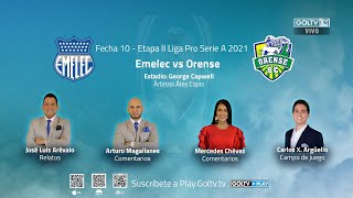 Emelec vs Orense Streaming [upl. by Berfield]