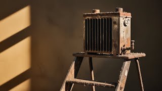 How to make a stepladder from old heating batteries1 part [upl. by Einahpets738]