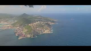 Winair DHTY19 departing StBarthelemy Gustaf III airport 🇫🇷 amp landing Princess Juliana Airport 🇸🇽 [upl. by Abixah]