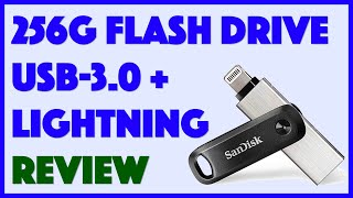 SanDisk iXpand Flash Drive Go for iPhone and iPad  DEMO amp REVIEW [upl. by Lindly552]