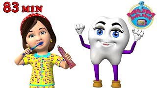 Brush Your Teeth Healthy Habits Songs with Lyrics amp The Best Nursery Rhymes Collection  Mum Mum TV [upl. by Assylem105]