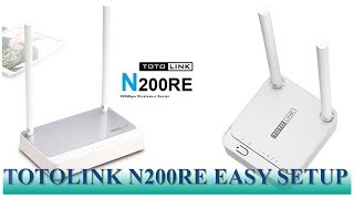 TOTOLINK N200RE SETUP বাংলা [upl. by Nevsa]