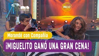 ¡Miguelito ganó una gran cena  Morandé con Compañía 2018 [upl. by Wehttan474]