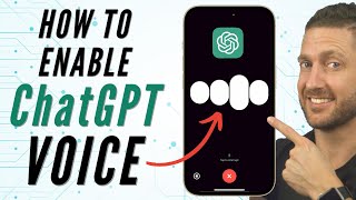 How to Enable ChatGPT Voice to Voice on Phone iPhone amp Android Talk to ChatGPT [upl. by Pacheco862]