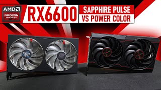 RX6600 Sapphire Pulse amp Power Color Mining Hashrate Comparison [upl. by Ueihtam]