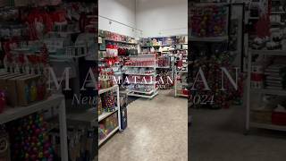 Matalan new in store Christmas 2024 xx christmas christmasdecor matalan [upl. by Llevron667]