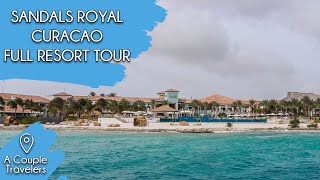 Full Walkthrough of Sandals Royal Curaçao  Sandals Resort Tour  June 2022 [upl. by Solahcin]