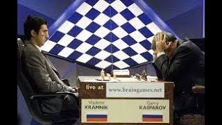 KRAMNİK VS KASPAROV 1994 [upl. by Yrdua]