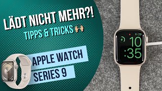 Apple Watch 9  Lädt nicht mehr • 📱 • 🔋 • ❌ • Anleitung  Tutorial [upl. by Hajar832]