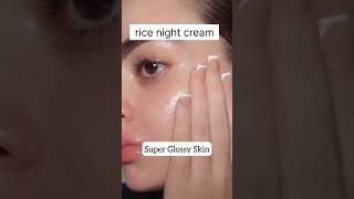 Rice cream for glowing amp glass skin  get fair amp spotless skin shorts viral skincare beauty [upl. by Dnalyaw]