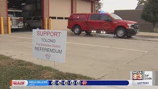 Tolono Fire District hoping to increase funding for new equipment [upl. by Bowlds68]