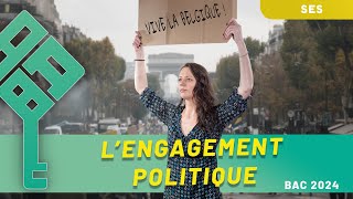 Lengagement politique  SES Terminale Bac 2025 [upl. by Arteid]