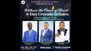 Witness the Power of Christ crusade  Ruiru stadium with Pastor Amos Boniface [upl. by Owiat]