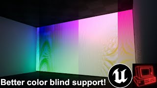 Adding easy color blind support  Unreal Engine [upl. by Inalaek]