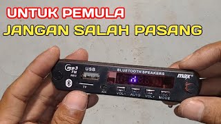 Unboxing Cara Memasang Modul Bluetooth Speaker MP3 Max [upl. by Ranip139]