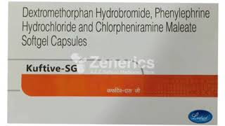 Kuftive SG Capsule Dextromethorphan Hydrobromide Phenylephrine Hydrochloride and Chlorpheniramine [upl. by Naivaj416]