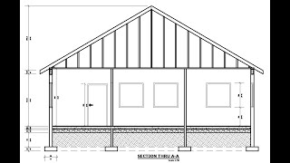 Mastering Sectional Elevation CXC CSEC TD Past Paper Guide [upl. by Airdnaed]