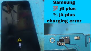 samsung j6 plus charging error 💯 solution [upl. by Belding]