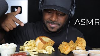 ASMR EATING RAISING CANES THE BOX COMBO MUKBANG NO TALKING TCASMR [upl. by Locke820]