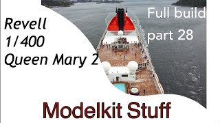 1400 Queen Mary 2 full build with commentary from Stephen Payne Episode 28 [upl. by Cassil]