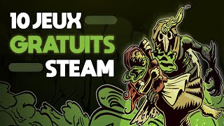 10 JEUX GRATUITS surprenants à télécharger sur STEAM [upl. by Oidualc]