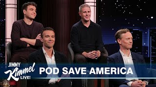 Pod Save America Hosts on Trump Winning the Election Kamala Conceding amp PostPandemic Inflation [upl. by Dominick]