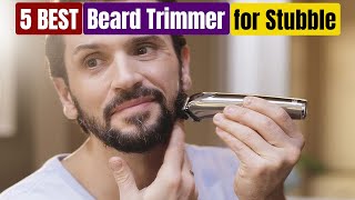 Best Beard Trimmer for Stubble for 2024 Updated [upl. by Ayhay]