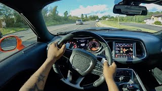 2018 Dodge Challenger SRT Hellcat Widebody  POV Test Drive [upl. by Greenquist]