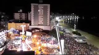 Banda de Marchinhas de Carnaval do Maestro MauroOrla Praia do Morro Guarapari levando a multidão🎭🎭🎭 [upl. by Knarf]