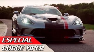 DODGE VIPER  ESPECIAL 76  ACELERADOS [upl. by Cazzie]