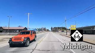 Michigan Route 66 Part 2 Barryton MI to Charlevoix MI [upl. by Anitsahs]