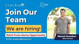 Cracku Paid Internship  Work From Home Opportunity 🚀 Join Our Team [upl. by Norling385]