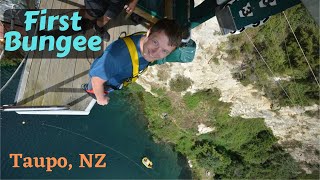 Bungee Jumping  Taupo New Zealand Taupo Bungy [upl. by Ittam615]